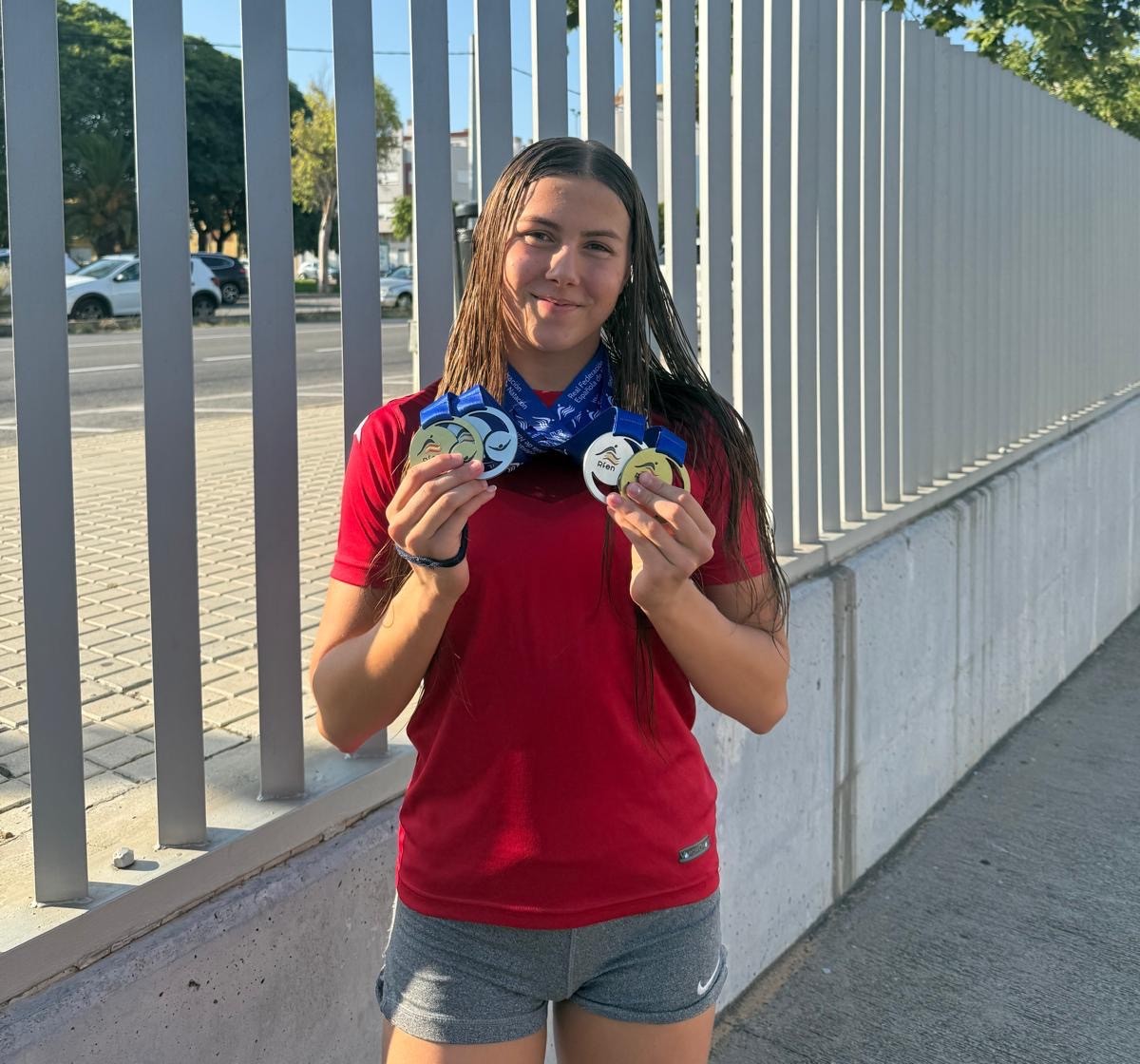 Ariadna Malo, doble campeona de Espa&ntilde;a y r&eacute;cord navarro en Castell&oacute;n